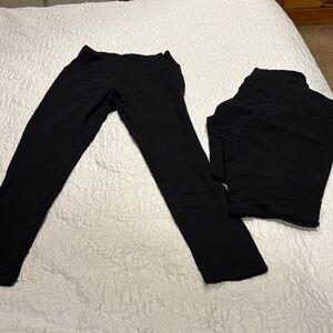 Aerie Women's Black Leggings Set